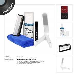 Set de neteja de vinil 5 en 1