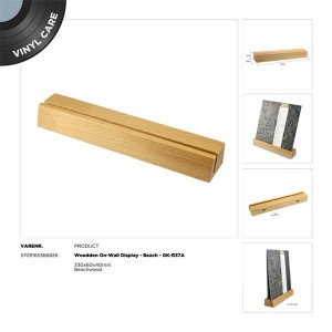 Expositor de fusta a la paret - Beech (Faig)