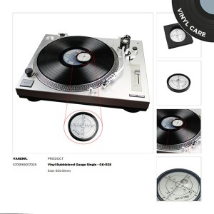 Vinyl Bubblelevel Gauge Single
