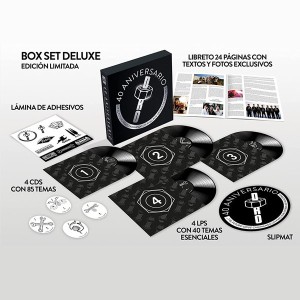 DRO - 40 aniversario Box Deluxe (4 LP'S + 4 CD'S)